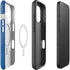 Greece Flag Distressed iPhone 16 Plus Magsafe Impact Case